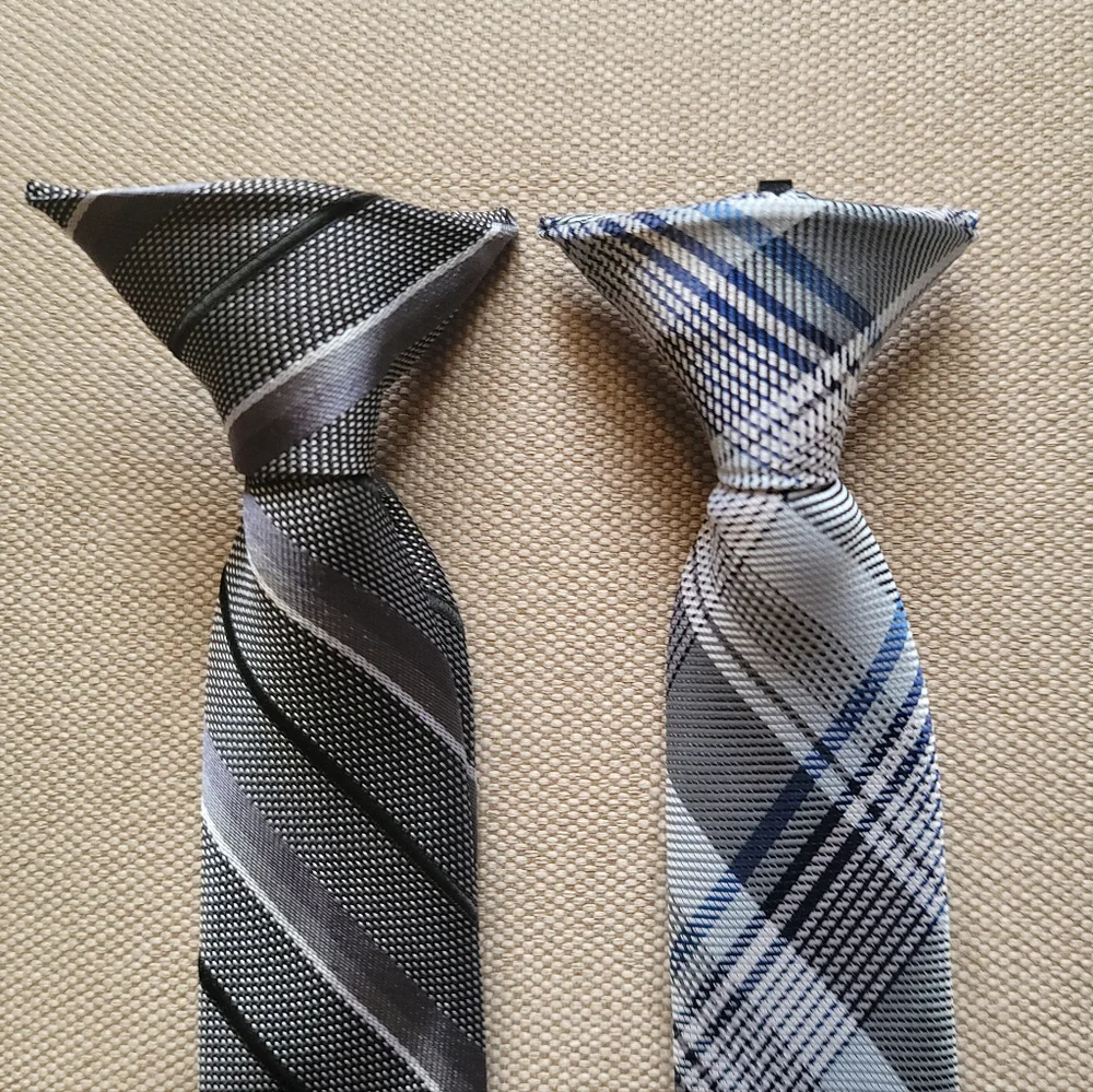 TEEN BOYS Clip On Ties Bundle